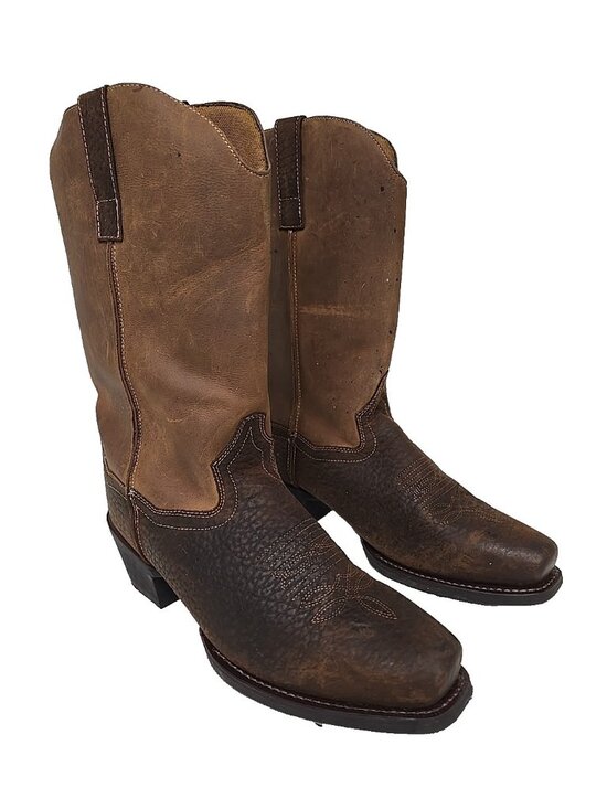 Laredo Other - Laredo Men's 68449 Gilly Cowboy Western Boot Square Toe Brown Size 9D